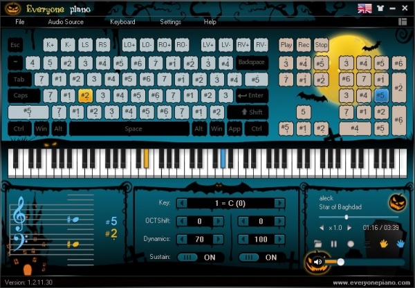 piano keyboard software free